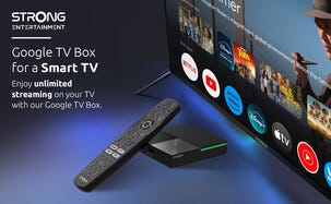 Strong LEAP-S3 Pro4K Mediatoistin, Google TV