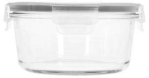 Matlåda glas rund 0,6 l