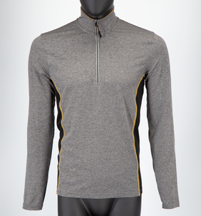 Tekninen pitkähihainen paita, harmaa