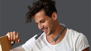 Portabel läslampa för nacken, handarbetslampa