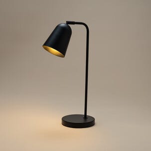 Ludvig skrivbordslampa svart, 48 cm, Northlight 