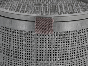 Säilytyskori ja kansi, pyöreä, 2 litraa