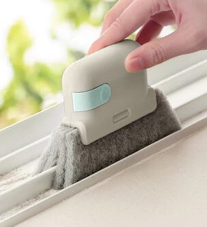 Rengöringsborste för spår och lister, 2-pack