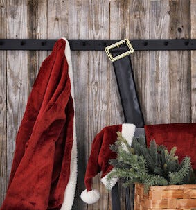 Tomtekläder Premium One Size vuxen, 4-delar