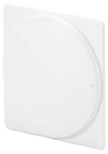 Fresh tallriksventil plast, vit