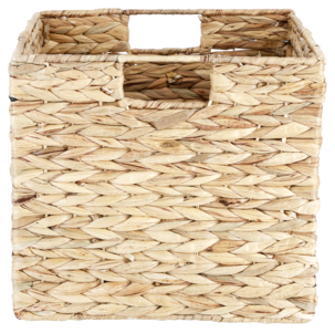 Kvadrat oppbevaringsboks, vannhyasint