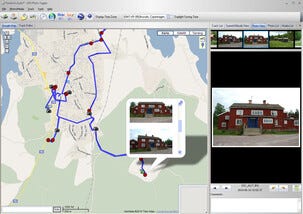 GPS-mottagare  Bluetooth/Photo Tagger/Data Logger