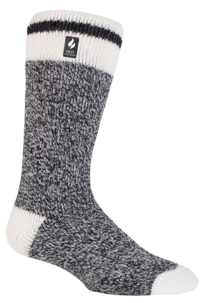 Varmesokker Heat Holders Block stripes, grå