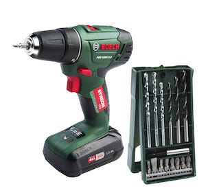 Bosch PSR 1800 LI-2 drill med bor- og bitssett
