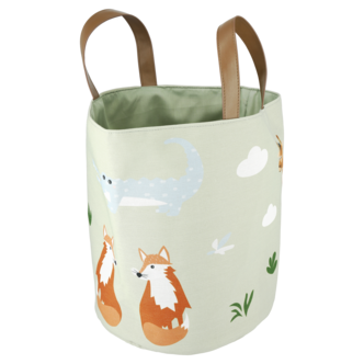 Rund förvaringskorg Zoo barn, 30 x 33 cm