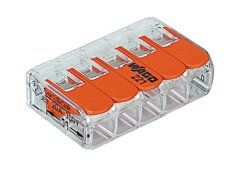 Wago 221 skarvklämma öppningsbar