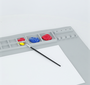 Målarmatta barn silikon 50x40 cm