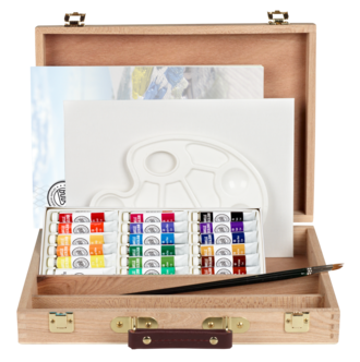 Målarlåda akvarell Sang