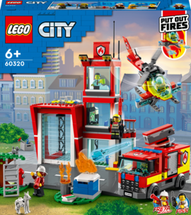 LEGO City Brandstation 60320, från 6 år
