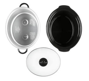 Slow cooker -haudutuspata 6 litraa