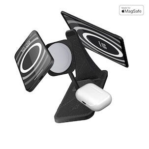 Zens 3-i-1 laddstation för iPhone, iPad & AirPods