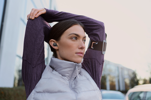 Sony LinkBuds WF-L900 grå, trådlösa hörlurar True Wireless