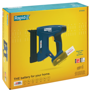 Rapid BTX553 batteridrevet stiftepistol 18 V