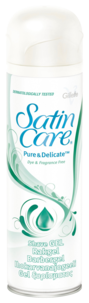 Rakgel Gillette Satin Care Pure & Delicate