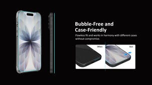 Skjermbeskytter i herdet glass iPhone 17 Pro Max