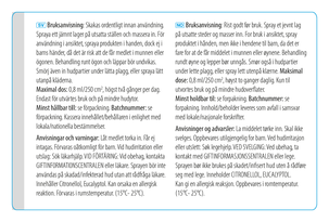 Silverline myggfritt myggspray, 100 ml