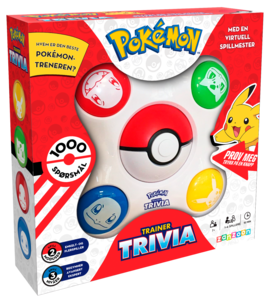 Pokémon Trainer Trivia familiespill, 7+