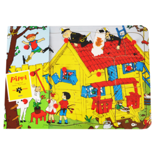 Pippi knoppussel trä 12 bitar, från 18 månader