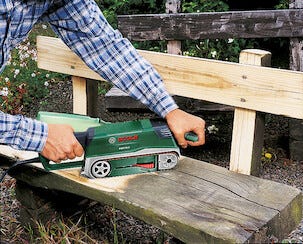 Bosch PBS 75 A bandslip med slipband