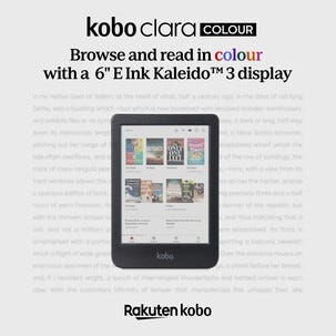 Kobo Clara Colour Lukulaite, 6 tuuman värinäyttö