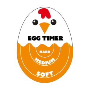 Äggtimer med färgskiftning för perfekt kokta ägg