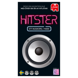 Hitster Musikquiz med 100 år av hits, från 15 år