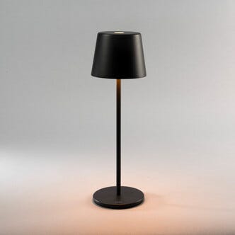 Konstsmide Vence bordlampe med USB-lading