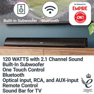 Majority Snowdon II Soundbar Kaiutin 120 W