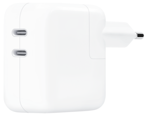 Apple USB-C-lader med to porter, 35 W 