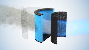 Mill Silent Pro Compact smart luftrenser med True HEPA13-filter, 55 m2