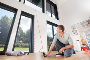 Bosch PLR 50 C, digital avståndsmätare med app