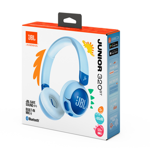 JBL Junior 320BT trådløse on-ear-hodetelefoner for barn, mikrofon