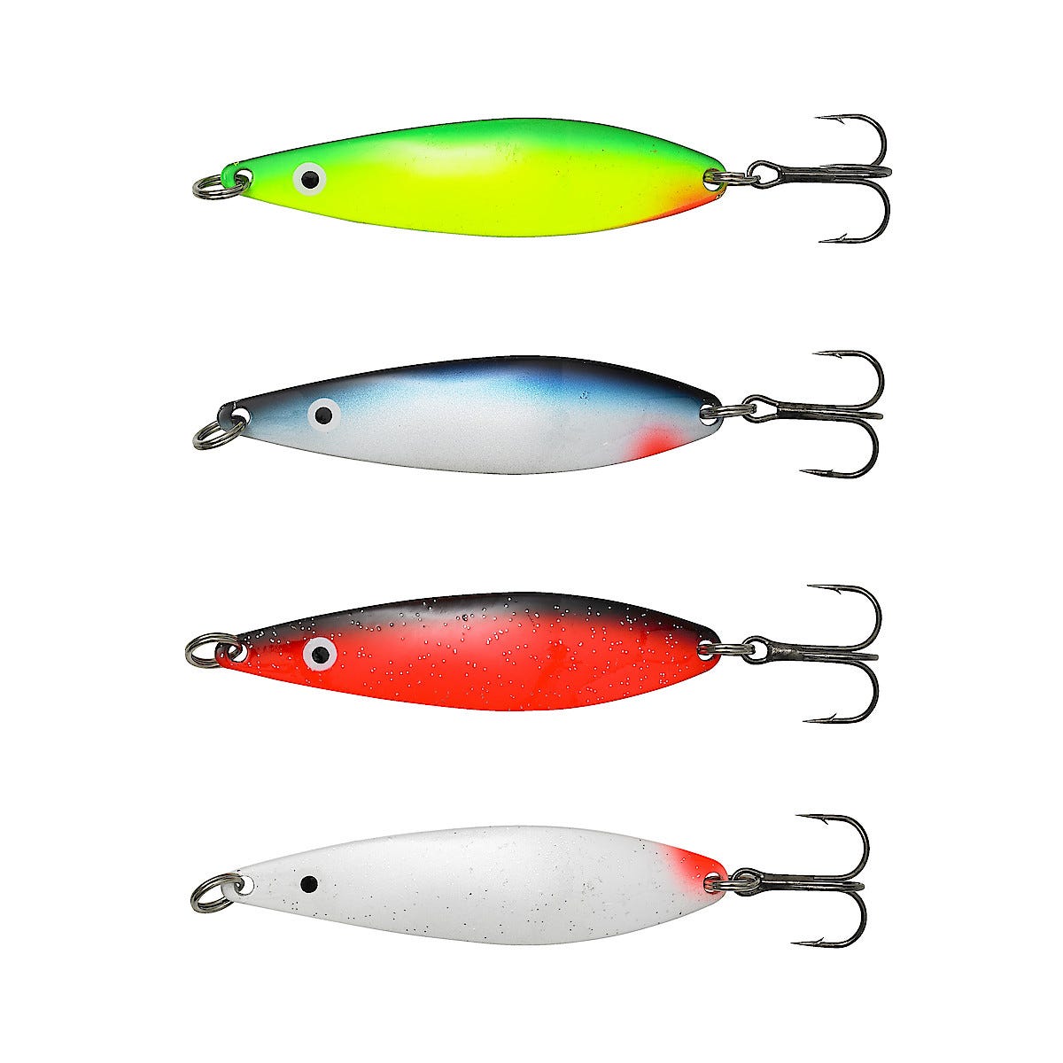 Skeddrag 20 g 4 pack, Kinetic Flax Coast and River | Clas Ohlson Pilk Kinetic Norske Pilken | Clas Ohlson