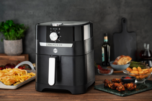 OBH Nordica Airfryer Easy Fry & Grill Classic 2in1, 4,2 liter