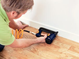 Rapid Nr 8 dykkert til spikerpistol, galvanisert spiker