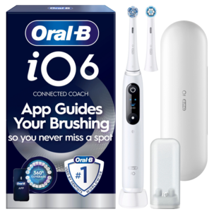 Oral-B iO 6 elektrisk tannbørste, 5 børstemoduser
