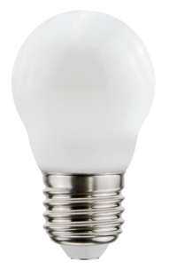 Airam Oiva klotlampa LED dimbar E27 4,2 W, varmvitt