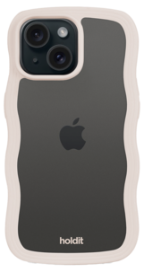 Holdit Wavy Case iPhone 17e, 16e, 15, 14, 13 mobilskal