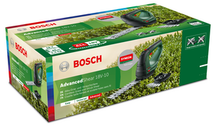 Bosch gressaks AdvancedShear 18 V-10, batteridrevet