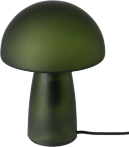 Northlight Iris bordslampa i glas, 23 cm