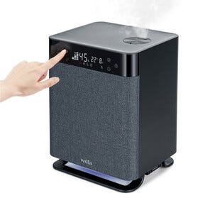 Wilfa Dew TX450 luftfukter med filter og app, 70 m2