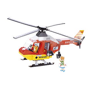 Byggklossar räddningshelikopter, Cobi