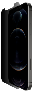 Belkin Tempered Glass Privacy Anti-Microbial, skjermbeskytter for iPhone 12 Pro Max