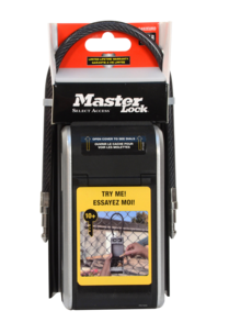 Masterlock nøkkelskap med kode og vaier