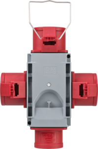 Brennenstuhl 3-veis grenuttak CEE 400V/16A, utendørs